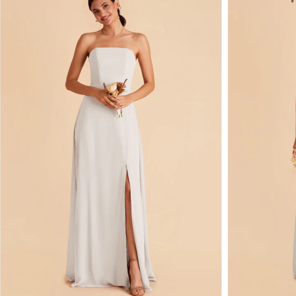 Dove Gray Birdy Grey Bridesmaid Dress